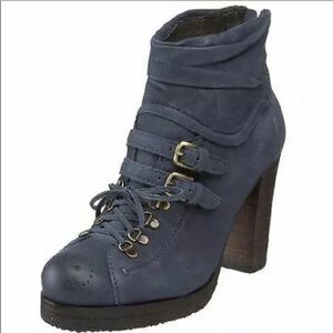 Apepazza Strasburgo Leather Ankle Boots Size 7